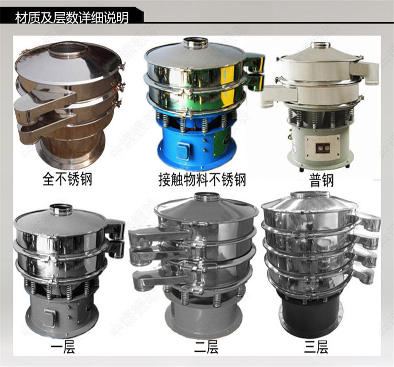 激情91视频白糖筛分超污91视频圆形筛优势